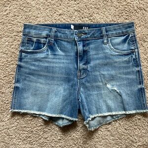 Kut from the Kloth Jean shorts, Gidget High Rise Short.